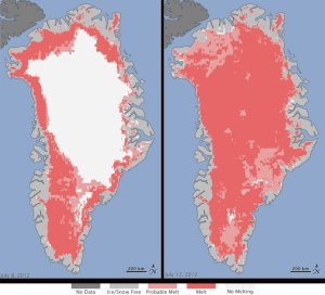 Greenland melt